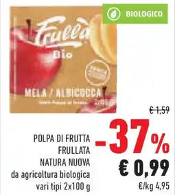 Conad Superstore Polpa di frutta frullata natura nuova offerta