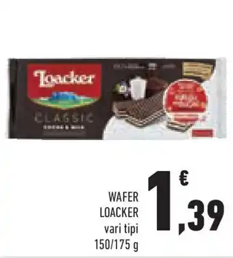 Conad Superstore Wafer loacker offerta