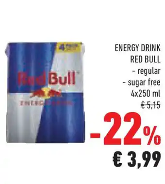 Conad Superstore Energy drink RED BULL offerta