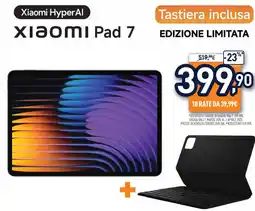 Unieuro Xiaomi Pad 7 offerta