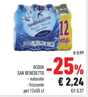 Conad Superstore ACQUA SAN BENEDETTO - naturale -frizzante pet offerta