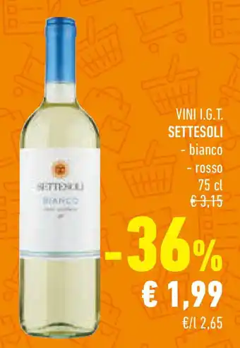 Conad Superstore Vini i.g.t. SETTESOLI offerta