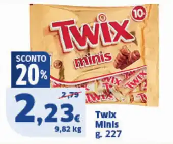 Sigma Twix Minis offerta