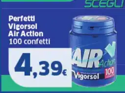 Sigma Perfetti Air Action 100 confetti offerta