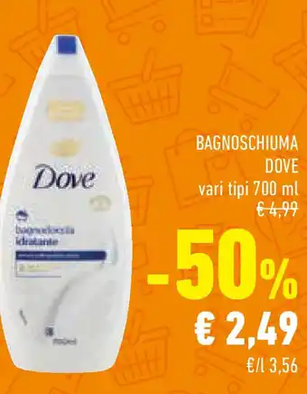 Conad Superstore Bagnoschiuma DOVE offerta