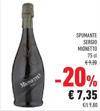 Conad Superstore Spumante sergio MIONETTO offerta