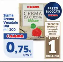 Sigma Sigma Crema Vegetale Uht offerta