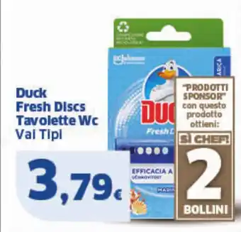 Sigma Duck Fresh Discs Tavolette Wc Vari Tipi offerta