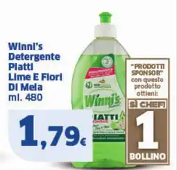 Sigma Winni's Detergente Plattl Lime E Flori DI Mela offerta