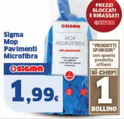 Sigma Sigma Mop Pavimenti Microfibra offerta