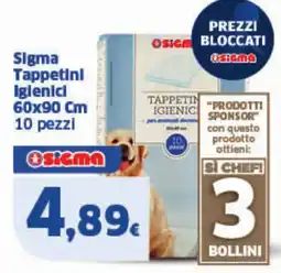 Sigma Sigma Tappetini Iglenici offerta