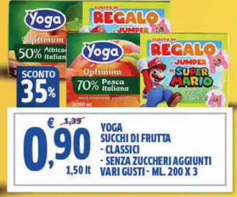 Sigma Yoga succhi di frutta - classici offerta