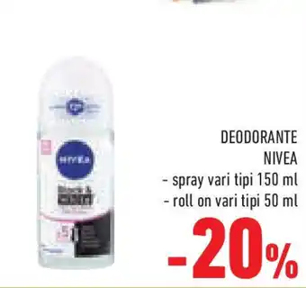 Conad Superstore Deodorante NIVEA offerta