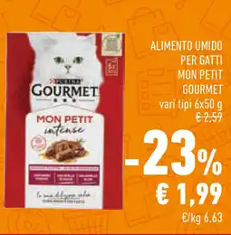 Conad Superstore Alimento umido per gatti mon petit gourmet offerta