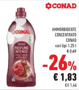 Conad Superstore Ammorbidente concentrato CONAD offerta