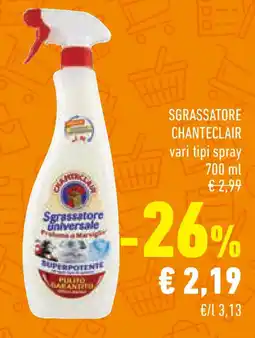 Conad Superstore Sgrassatore CHANTECLAIR offerta