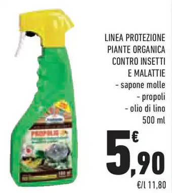 Conad Superstore Linea protezione piante organica contro insetti e malattie offerta