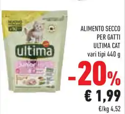 Conad Superstore Alimento secco per gatti ultima cat offerta