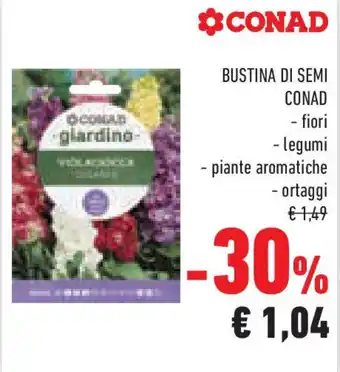 Conad Superstore Bustina di semi CONAD offerta