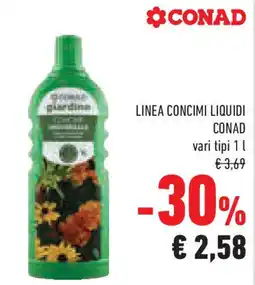 Conad Superstore Linea concimi liquidi CONAD offerta