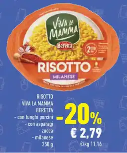 Conad Superstore Risotto viva la mamma BERETTA offerta