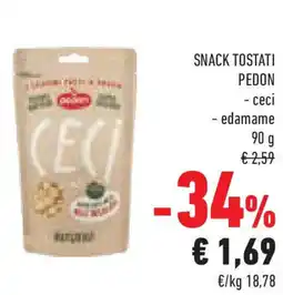 Conad Superstore Snack tostati PEDON offerta