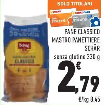 Conad Superstore Pane classico mastro panettiere SCHÄR offerta