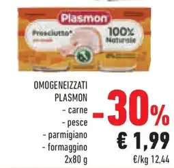 Conad Superstore Omogeneizzati PLASMON offerta