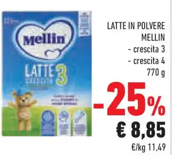 Conad Superstore Latte in polvere MELLIN offerta