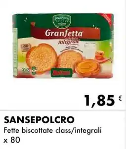 Iper Tosano SANSEPOLCRO Fette biscottate class/integrali offerta