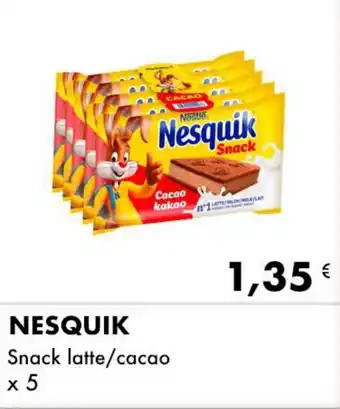 Iper Tosano NESQUIK Snack latte/cacao offerta