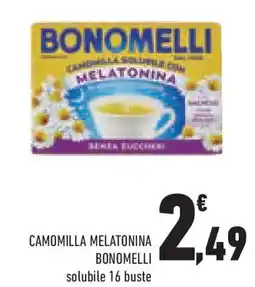 Conad Superstore Camomilla melatonina BONOMELLI offerta