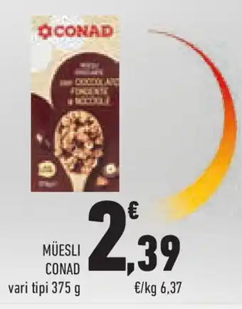 Conad Superstore Müesli CONAD offerta