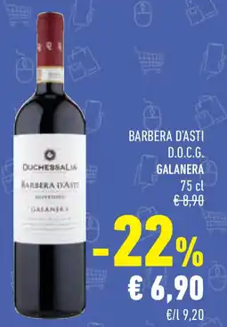 Conad Superstore Barbera d'asti d.o.c.g. GALANERA offerta