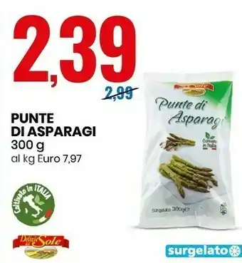 Eurospin Punte di asparagi offerta