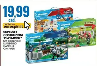 Playmobil superset costruzioni
