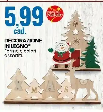 Decorazione in legno