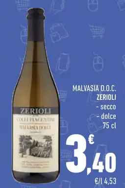 Conad Superstore Malvasia d.o.c. ZERIOLI offerta