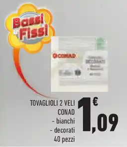 Conad Superstore Tovaglioli 2 veli CONAD offerta