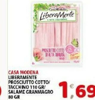 Mio Market Prosciutto cotto offerta