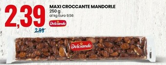 Maxi croccante mandorle 250 g