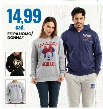 Eurospin Felpa uomo offerta