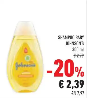 Conad Superstore Shampoo baby JOHNSON'S offerta