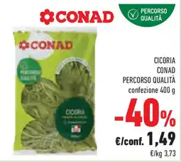 Conad Superstore Cicoria CONAD PERCORSO QUALITÀ offerta