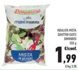 Conad Superstore Insalata mista quattro gusti DIMMIDISÌ offerta