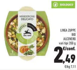 Conad Superstore Linea zuppe bio ALCENERO offerta