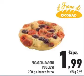 Conad Superstore Focaccia sapori pugliesi offerta