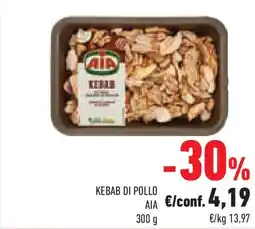 Conad Superstore Kebab di pollo AIA offerta