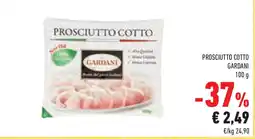 Conad Superstore Prosciutto cotto GARDANI offerta