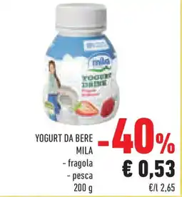 Conad Superstore Yogurt da bere MILA offerta